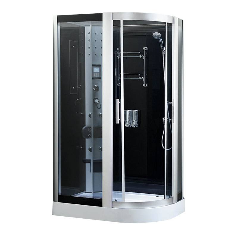 KABINA PRYSZNICOWA Z HYDROMASAŻEM MONAKO 9914R PRAWA 120x85 CM MONAKO-9914R-120X85