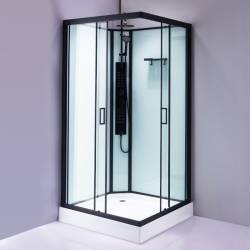 KABINA PRYSZNICOWA Z HYDROMASAŻEM LISA 80x80 CM LISA-80