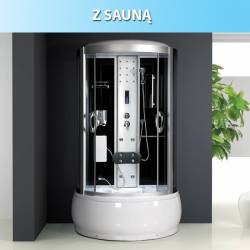 KABINA PRYSZNICOWA Z HYDROMASAŻEM I SAUNĄ WSH7128S 125x90 CM WSH7128S-125X90