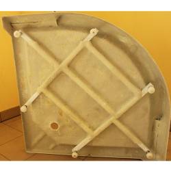 KABINA PRYSZNICOWA Z HYDROMASAŻEM I SAUNĄ WSH7120WS BIAŁA 90x90 CM WSH7120WS-90