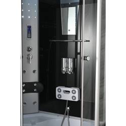 KABINA PRYSZNICOWA Z HYDROMASAŻEM I SAUNĄ WSH7106LS LEWA 120x80 CM WSH7106LS-120X80