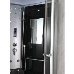 KABINA PRYSZNICOWA Z HYDROMASAŻEM I SAUNĄ WSH7080S 80x80 CM WSH7080S-80