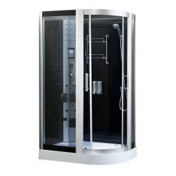 KABINA PRYSZNICOWA Z HYDROMASAŻEM I SAUNĄ MONAKO 9914RS PRAWA 120x85 CM MONAKO-9914RS-120X85