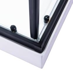 KABINA PRYSZNICOWA Z HYDROMASAŻEM ALMA PRAWA 120x80 CM ALMA-P-120X80