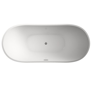 WANNA WOLNOSTOJĄCA RICA 513B 160x77 CZARNA