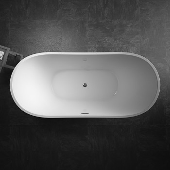 WANNA WOLNOSTOJĄCA RICA 513B 160x77 CZARNA