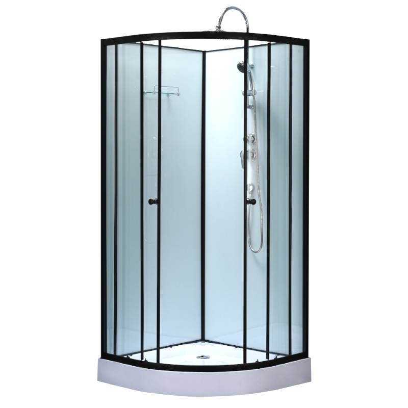 KABINA PRYSZNICOWA PÓŁOKRĄGŁA WSH313A 80x80 CM WSH313A-80