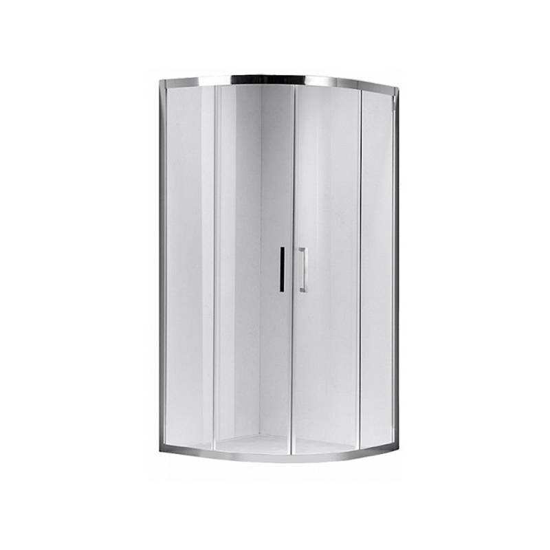 KABINA PRYSZNICOWA PÓŁOKRĄGŁA KZ101A CHROM 80x80 CM KZ101A-80