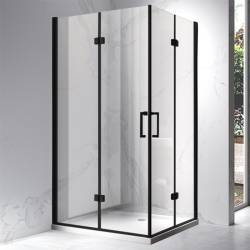 KABINA PRYSZNICOWA PROSTOKĄTNA Z BRODZIKIEM KZ12A/ST03E CHROM/BIAŁY 90x80 CM