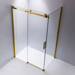 KABINA PRYSZNICOWA PROSTOKĄTNA KZ203C ZŁOTA 120x80 CM KZ203C-GL-120X80