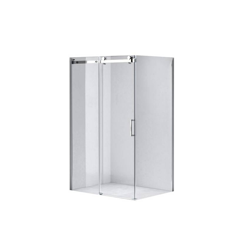 KABINA PRYSZNICOWA PROSTOKĄTNA KZ203C CHROM 120x80 CM KZ203C-120X80