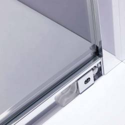 KABINA PRYSZNICOWA PROSTOKĄTNA KZ104C CHROM 120x90 CM KZ104C-120X90