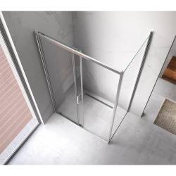 KABINA PRYSZNICOWA PROSTOKĄTNA KZ104C CHROM 120x90 CM KZ104C-120X90