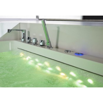 Wanna z hydromasażem SPA Olimpia 935CL 170x75 Lewa