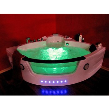 Wanna z hydromasażem z podgrzewaczem SPA Orino 2 8 DYSZ 632AH 152x152