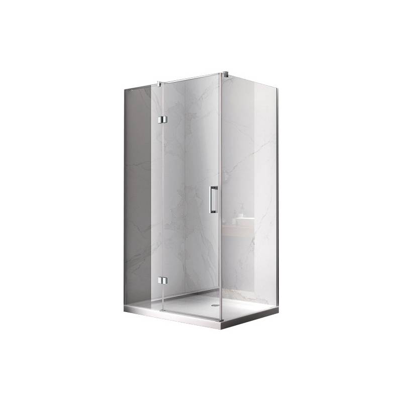 KABINA PRYSZNICOWA PROSTOKĄTNA KZ03C CHROM 120x90 CM KZ03C-120X90
