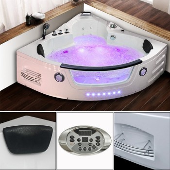 Wanna z hydromasażem z podgrzewaczem SPA Orino 2 8 DYSZ 632AH 152x152