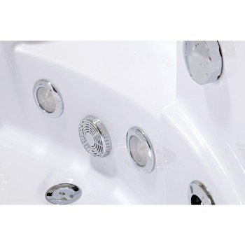 Wanna z hydromasażem z podgrzewaczem SPA Orino 2 8 DYSZ 632AH 152x152