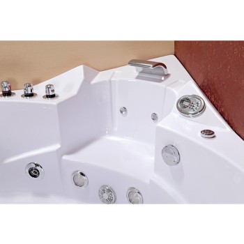 Wanna z hydromasażem z podgrzewaczem SPA Orino 2 8 DYSZ 632AH 152x152