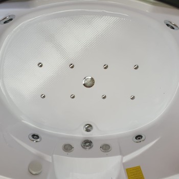 Wanna z hydromasażem z podgrzewaczem SPA Orino 2 8 DYSZ 632AH 152x152