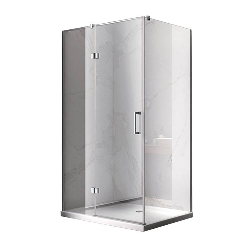 KABINA PRYSZNICOWA PROSTOKĄTNA KZ02B CHROM 100x80 CM KZ02B-100X80
