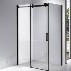 KABINA PRYSZNICOWA PROSTOKĄTNA BS15C CZARNA 120x80 CM BS15C-120X80