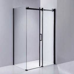 KABINA PRYSZNICOWA PROSTOKĄTNA BS15C CZARNA 120x80 CM BS15C-120X80