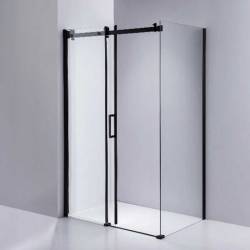 KABINA PRYSZNICOWA PROSTOKĄTNA BS14C CZARNA 120x90 CM BS14C-120X90