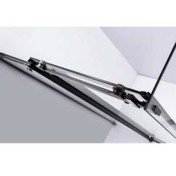 KABINA PRYSZNICOWA PROSTOKĄTNA BS14C CZARNA 120x90 CM BS14C-120X90