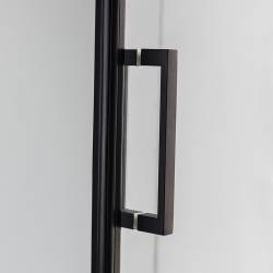 KABINA PRYSZNICOWA PROSTOKĄTNA BS03C CZARNA 120x90 CM BS03C-120X90