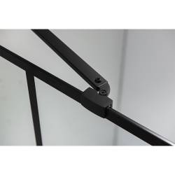 KABINA PRYSZNICOWA PROSTOKĄTNA BS03C CZARNA 120x90 CM BS03C-120X90