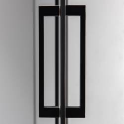 KABINA PRYSZNICOWA PROSTOKĄTNA BS03C CZARNA 120x90 CM BS03C-120X90