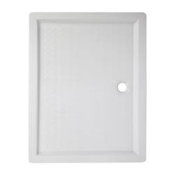 KABINA PRYSZNICOWA PROSTOKĄTNA Z BRODZIKIEM KZ12B/SXL03C CZARNA 100x80 CM