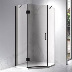 KABINA PRYSZNICOWA PIĘCIOKĄTNA KZ10B ZŁOTA 90x90 CM KZ10B-BL+ST08B-WH