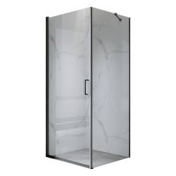 KABINA PRYSZNICOWA KWADRATOWA ZBR-900 CZARNA 90x90 CM ZBR-900