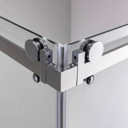 KABINA PRYSZNICOWA KWADRATOWA ZBD-9063 CHROM 90X90 CM ZBD-9063