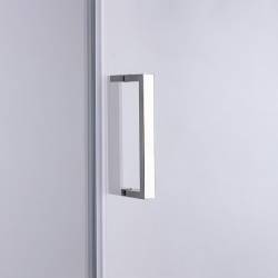 KABINA PRYSZNICOWA KWADRATOWA ZAR-900 CHROM 90x90 CM ZAR-900