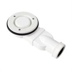 KABINA PRYSZNICOWA KWADRATOWA Z BRODZIKIEM KZ102B/RIKO CHROM/CZARNY 90x90 CM KZ102B+RIKO-BL-90