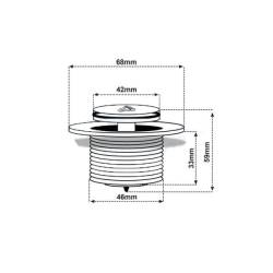 KABINA PRYSZNICOWA KWADRATOWA Z BRODZIKIEM BL30B/SXL02B CZARNA/CZARNY 90x90 BL30B+SXL02B-BL-90