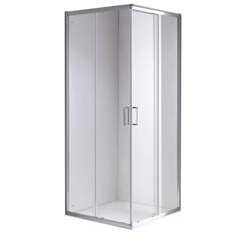 KABINA PRYSZNICOWA KWADRATOWA KZ93A CHROM 80x80 CM KZ93A-80