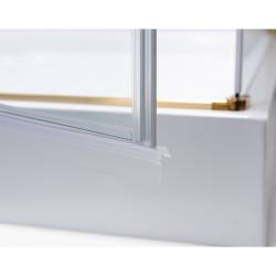 KABINA PRYSZNICOWA KWADRATOWA KZ1390B ZŁOTY 90x90 CM KZ1390B-GL-90