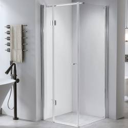 KABINA PRYSZNICOWA KWADRATOWA KZ1390A CHROM 80x80 CM KZ1390A-80