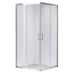 KABINA PRYSZNICOWA KWADRATOWA KZ102B CHROM 90x90 CM KZ102B-90