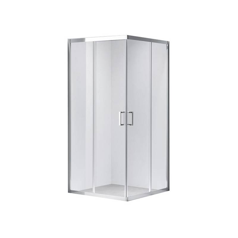 KABINA PRYSZNICOWA KWADRATOWA KZ102B CHROM 90x90 CM KZ102B-90