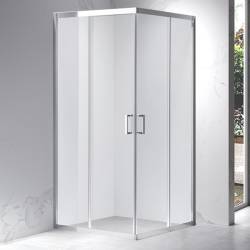 KABINA PRYSZNICOWA KWADRATOWA KZ102B CHROM 90x90 CM KZ102B-90
