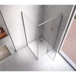 KABINA PRYSZNICOWA KWADRATOWA KZ01D CHROM 100x100 CM KZ01D-100