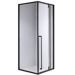 KABINA PRYSZNICOWA KWADRATOWA BS11B CZARNA 90x90 CM BS11B-90