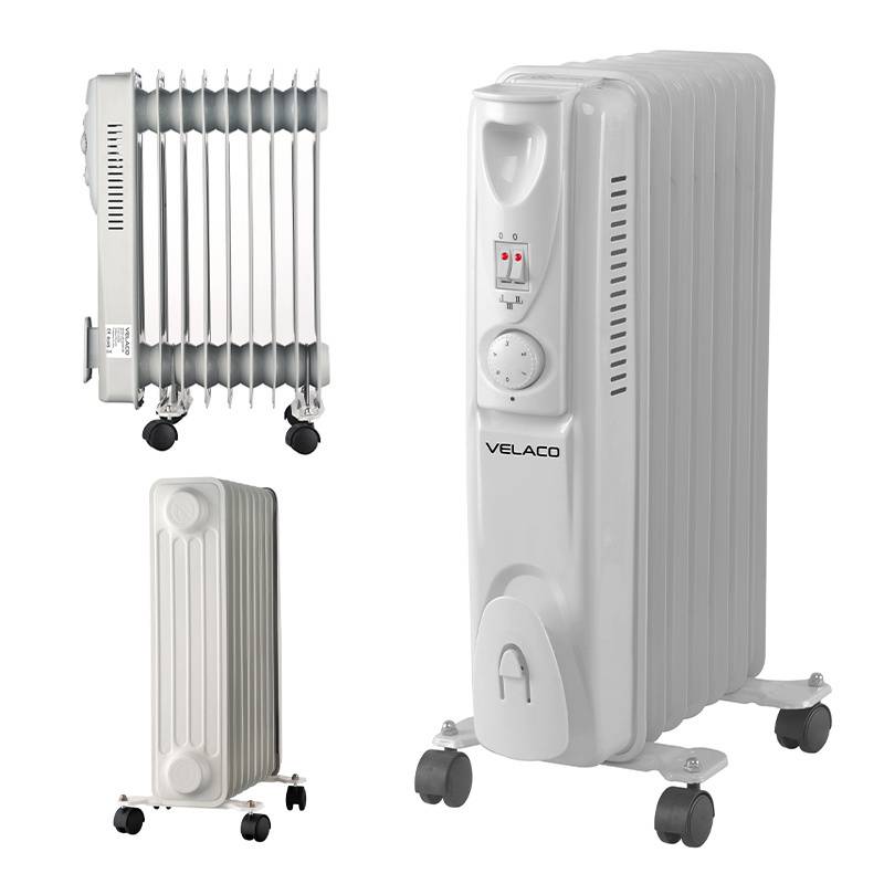 GRZEJNIK OLEJOWY ELEKTRYCZNY 9 ŻEBER TERMOSTAT MERAPI 2000 WAT MERAPI