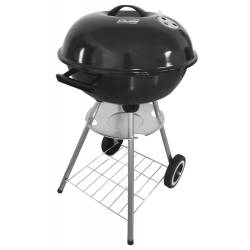 GRILL OGRODOWY WĘGLOWY Z POKRYWĄ OKRĄGŁY VL16 CZARNY VL16-BLACK