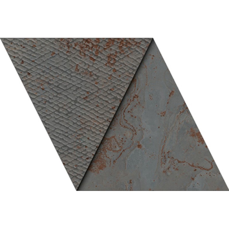Płytka gresowa APAVISA ZINC BLACK DECOR RAMP 29,26X29,28 cm Płytka gresowa APAVISA ZINC BLACK DECOR RAMP 29,26X29,28 cm